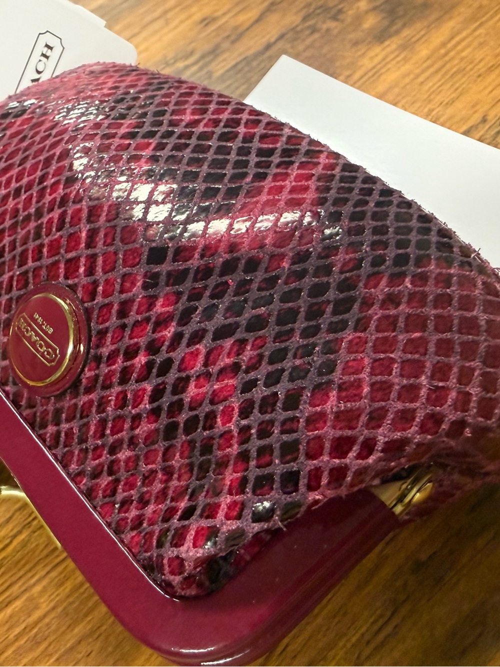 WOW POSHMARK - Authentic Coach Coin Purse Bag - Picture 2 of 11
